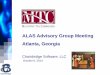 ALAS Advisory Group Meeting Atlanta, Georgia ... ALAS Advisory Group Meeting Atlanta, Georgia Overview