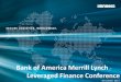 Bank of America Merrill Lynch Leveraged Finance …s21.q4cdn.com/938716807/files/doc_presentations/2017/11/...Bank of America Merrill Lynch Leveraged Finance Conference November 2017