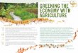 SUSTAINABILITY PATHWAYS GREENING THE ECONOMY WITH … · green economy. There are different interpretations of the green economy but overall it is about achieving more (socio-economic