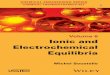Volume 6 Ionic and Electrochemical Equilibria · viii Ionic and Electrochemical Equilibria 5.3. Application of the solubility product in determining the stability constant of complex