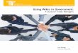Using Wikis in USing WikiS in governmenT: A gUide for PUblic mAnAgerS Wikis, as collaborative software