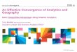 An Effective Convergence of Analytics and Geography Boobier.pdf · 5/1/2012  · An Effective Convergence of Analytics and Geography ... Smarter analytics presents a huge new opportunity