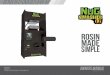 rosin made simple - Nugsmasher Rosin Press€¦ · unit for the purpose of effortless rosin extraction for up to 14 grams of flower. When setting up your unit, please ensure your