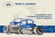 FLOATING AND TRUNNION MOUNTED BALL VALVES - Williams … Valve... · 2019-06-14 · WELDED BODY BALL VALVE FEATURES Size: 2”– 48” Class: ANSI 150-300-600-900-1500-2500 Fully