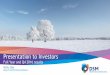 Presentation to Investors...Presentation to Investors Full Year and Q4 2016 results Safe harbor statement This presentation may contain forward-looking statements with respect to DSM’s