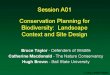 defenders.org · 2019-12-16 · Living Lands: Helping Land Trusts Conserve Biodiversity Living Lands Project . ... removes seed bank Sediment in water bodies decreases photosynthesis,