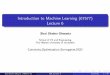 Introduction to Machine Learning (67577) Lecture 6shais/Lectures2014/lecture6.pdf · Shai Shalev-Shwartz (Hebrew U) IML Lecture 6 Convexity 6 / 47. Property I: local minima are global