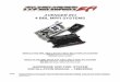 AVENGER EFI 4 BBL MPFI SYSTEMS - EFISystemPro.com · avenger efi 4 bbl mpfi systems single plane 4bbl small block chevy multi-port efi systems 550-811 (early/late models) 550-816