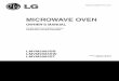 OWNER'S MANUAL - Replacement Water FiltersPlease read this owner's manual. It will tell you how to use all the fine features ofthis microwave oven. LOCATION OF MODEL NUMBER To request