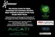The Arizona Center for Algae Technology and ... - BIO€¦ · The Arizona Center for Algae Technology and Innovation (AzCATI) Arizona State University was formed in 2010 through federal