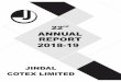 ANNUAL REPORT Reort 2018-19.pdfMANAGER ACCOUNTS Phones: (0161) 2511840 Mr. Harish Kumar Fax: (0161) 2511843 Email: cs@sjgroup.in Website: REGISTRAR & SHARE TRANSFER AGENTS WIND MILL