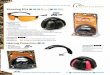 Shooting Kits Eye Hearing Protection Unlimited … · Shooting Eyewear Kits DUCLAM1•• Ducks Unlimited branded freestanding clamshell for counter top or pegboard display Sold individually