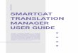 SMARTCAT TRANSLATION MANAGER USER GUIDE · Smartcat Translation Manager, create a API Key, save it at secure way and past to Smartcat Translation Manager. Step 6 The name of profile