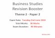 Business Studies Revision Booster 2 - Revision...TV, Radio, magazines , websites, leaflets, point of sale Grab customers attention Can reach a lot of their target market Can be expensive
