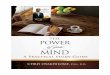 THE POWER OF YOUR MIND STUDY GUIDE (newest version … · 6 THE POWER OF YOUR MIND: STUDY EXERCISE MEMORISE THIS: Scripture verses supporting the theme of each chapter that you’re