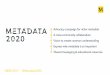 LIBER 2017 #Metadata2020liber2017.lis.upatras.gr/wp-content/uploads/sites/6/2017/04/3.1.pdf8 • Raise awareness of the importance of sharing richer metadata. • Provide information