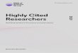 Highly Cited Researchers - Clarivate Highly Cited Researchers 2019 Highly Cited Researchers are among