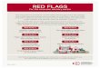 RED FLAGS - Commerce Commission · RED FLAG 1 Mobile traders and door-to-door sellers For contracts entered into on or after 6 June 2015 Areas of concern: goods not being delivered,