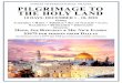 NAWAS INTERNATIONAL TRAVEL PILGRIMAGE TO THE HOLY … · 2020-02-20 · We’ll also visit the Church of the Nativity in Bethlehem, the Shepherd’s Field, and Nazareth. Add to that