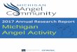 2017 Annual Research Report Michigan Angel Activity · 2018-04-23 · MICHIGAN ANGEL COMMUNITY – 2017 ANNUAL REPORT 9 . This ratio is consistent with the Midwest as a whole. The