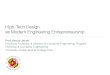 High-Tech Design as Modern Engineering Entrepreneurshipblj/guitars.pdfHigh-Tech Design as Modern Engineering Entrepreneurship Prof. Bruce Jacob ... Michael Dell Stephen Spielberg