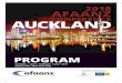 CONFERENCE AUCKLANDAn audio/visual technician will be in the speakers’ prep room at all times to assist. No personal laptops are permitted. REFRESHMENT BREAKS Refreshment breaks
