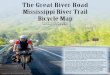 The Great River Road Mississippi River Trail Bicycle Map ... · The Great River Road Mississippi River Trail. Bicycle Map. A Guide for Cycling Along Wisconsin’s Great River. August