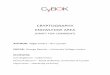 CRYPTOGRAPHY - cybok.org · The chapter is structured as follows: After a quick recap on some basic mathematical notation (Sec-tion 1), we then give an introduction to how security