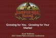 Growing for You. Growing for Your Market - 2020 Conference · Growing for You. Growing for Your Market Scott Thellman 2017 Great Plains Growers Conference. About Me ... •Entered