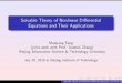 Solvable Theory of Nonlinear Differential Equations …math.bit.edu.cn/docs/2016-07/20160731020007724894.pdfSolvable Theory of Nonlinear Di erential Equations and Their Applications