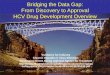 Bridging the Data Gap: From Discovery to Approval HCV Drug ... guidance core slide set.pdfBridging the Data Gap: From Discovery to Approval HCV Drug Development Overview Guidance for