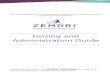 Dosing and Administration Brochure - ZEMDRI...Dosing and Administration Guide For the treatment of complicated urinary tract infections (cUTI), including pyelonephritis Please see