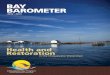 BAY BAROMETER - Chesapeake Bay Program · Since 2009, pollution loads are estimated to have been reduced by: • Nitrogen - 18.5 million pounds • Phosphorus - 1.3 million pounds
