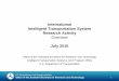 International Intelligent Transportation System Research ... International Intelligent Transportation