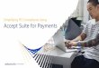 Simplifying PCI Compliance Using Accept Suite for Payments · ©2018 Visa. All rights reserved. Before we get started … Authorize.Net webcast . housekeeping. items