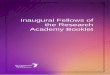 Occupational Therapy Australia - Home - Inaugural Fellows of the … · of occupational therapy interventions as well as translation research into improving the long-term outcomes