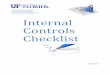 Internal Controls Checklist updated 6-2019.doc · 13. Does integrity of financial and operational results take priority over reporting acceptable performance targets? 14. Are the