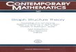 CONTEMPORARY MATHEMATICS - ams.org · CONTEMPORARY MATHEMATICS 147 Graph Structure Theory Proceedings of a Joint Summer Research Conference on Graph Minors held June 22 to July 5,