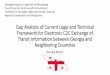 Gap Analysis of Current Legal and Technical Framework for ...€¦ · Agreement on the Joint Use of Land Crossing Points • Real-time provision of electronic information Under negotiation