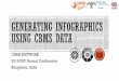 CBMS NETWORK 2018 PEP Annual Conference Bangalore, India · Infographics are graphic visual representations of information, data or knowledge intended to present complex information