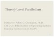 Thread-Level Parallelism - Computer Science and Engineeringweb.cse.ohio-state.edu/~champion.17/2431/07-2-ThreadLevelParallelism.pdf · Thread-Level Parallelism 1 Instructor: Adam
