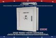 2019 VAULT DOOR CATALOG · 2019-03-08 · VAULT DOORS • STORM SHELTERS - SAFE ROOMS • EMERGENCY ESCAPE HATCHES Vault Pro Vault Doors & Shelters are Engineered to Exceed All ICC-500