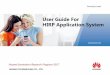 User Guide For HIRP Application System - Carleton …...HUAWEI TECHNOLOGIES CO., LTD. Security Level: User Guide For HIRP Application System Huawei Innovation Research Program 2017HUAWEI