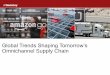 Global Trends Shaping Tomorrow’s Omnichannel …...Global trends shaping supply chain as firms pursue breakthrough omnichannel Rise of Marketplace Strategic Bet in Same Day Delivery