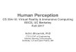 CS 294-10: Virtual Reality & Immersive Computing EECS, UC ... · Human Perception CS 294-10: Virtual Reality & Immersive Computing EECS, UC Berkeley Fall 2017 Achin Bhowmik, PhD CTO
