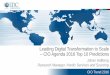 Leading Digital Transformation to Scale CIO Agenda 2016 Top 10 … · By 2018, 80% of development organizations supporting DX will incorporate collective genius and crowd sourcing