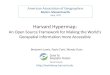 Harvard Hypermap...Re-projection Service API User submitted services Time Miner Solution: build a registry Harvard HHypermap Highlights • Supports comprehensive search – Visualize
