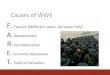 Causes of WWII - MS. BASSETT'S WORLD HISTORY CLASSbassetthistory.weebly.com/uploads/1/2/7/0/127069238/on._wwii_cau… · Causes of WWII F. Fascism (Militarism Japan, Germany, Italy)