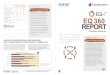 Leadership Workplace Features EQ 360Report P P The P P P EQ … · 2018-12-12 · The EQ 360 multi-rater report is completely aligned with the EQ-i 2.0 self-assessment providing a