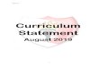 Curriculum Statement - Hinckley Academy · 2019-10-02 · DRAFT 11 2 HAJC6 Curriculum Statement Academy Context Hinckley Academy and John Cleveland 6th Form Centre is an 11-18 academy